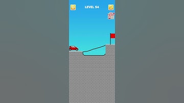 Draw Bridge puzzle level 54 #drawing #gameplay #game #gaming #games #short #shorts #shortvideo#draw