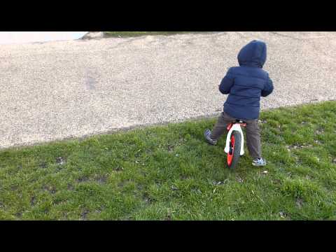 Oliver's (age 3) New JD-BUG Training Balance Bike (no pedals)