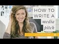 How To Write the PERFECT Email Pitch!