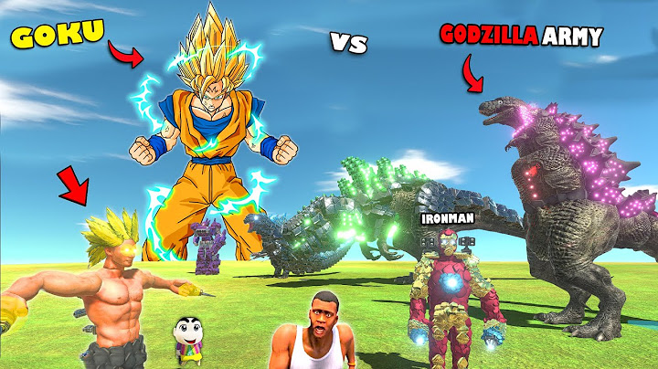 SHINCHAN GOKU vs IRONMAN & GODZILLA in Animal Revolt Battle Simulator in HINDI | AMAAN CHOP TEAM