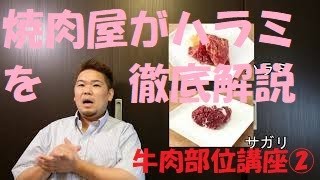 ハラミという部位を焼肉屋が解説！サガリとの違い？[教養としての焼肉]