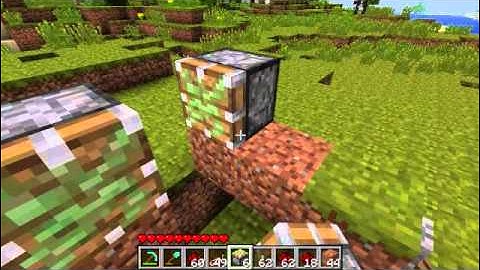 Minecraft: Hidden Piston Door Tutorial Beta 1.7