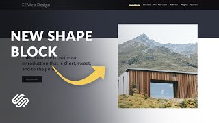 3 Creative Uses for Squarespace's NEW Shape Block