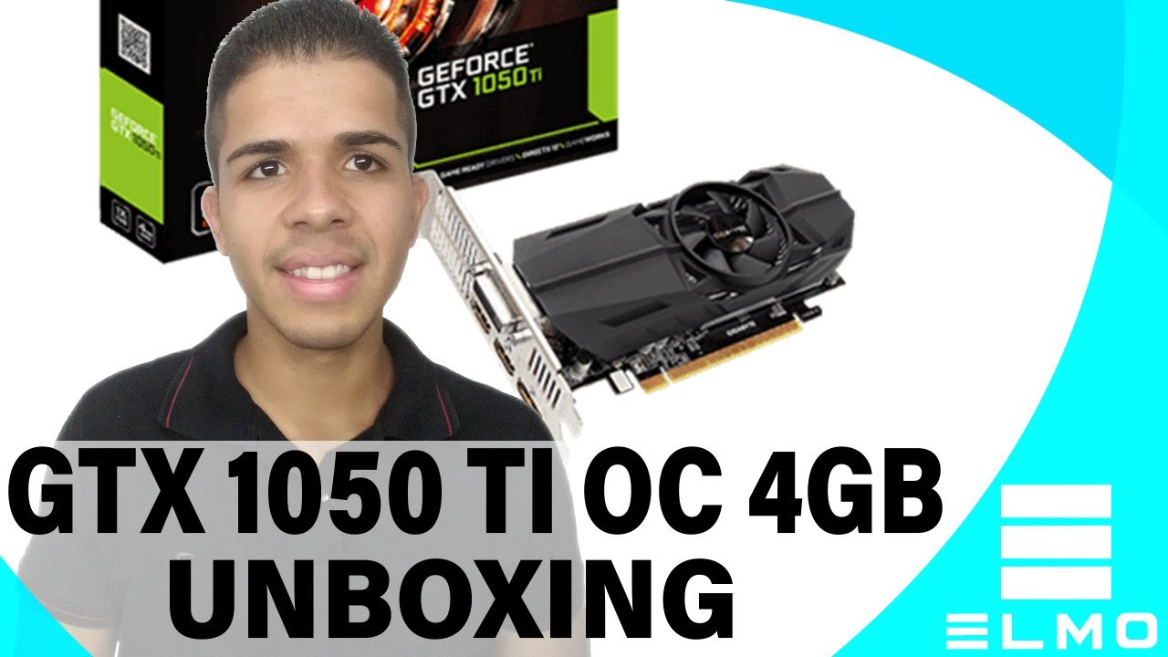 Gigabyte GTX 1050 Ti OC low profile Unboxing - Elmo - YouTube