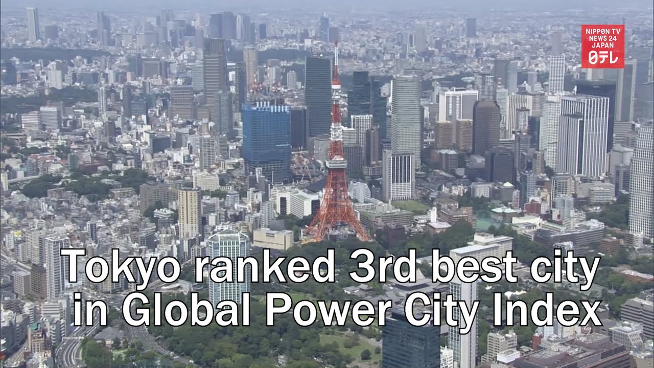 Tokyo ranks 3rd among 48 cities in Global Power City Index  The Asahi  Shimbun: Breaking News, Japan News and Analysis