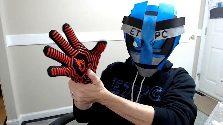 HEAT and CUT RESISTANT GRILLING GLOVES UNBOXING