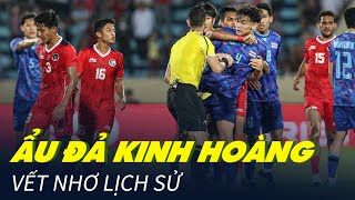 VIDEO: Indonesia và Thái Lan ẩu đả kinh hoàng, tạo vết nhơ trong lịch sử SEA Games