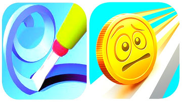 Spiral Roll 🆚 Coin Rush - Max Level Gameplay iOS,Android Walkthrough Video Update Game Mobile