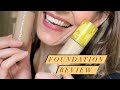 Kosas vs Fitglow foundation review