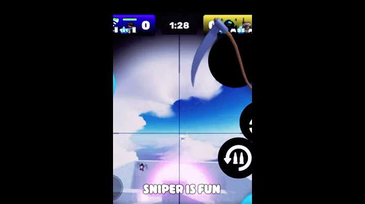 Sniper is so fun..🤩