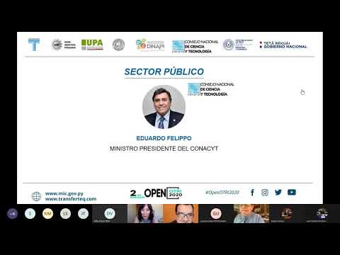 Webinar OPEN OTRI II 2da. Edición - 1er día