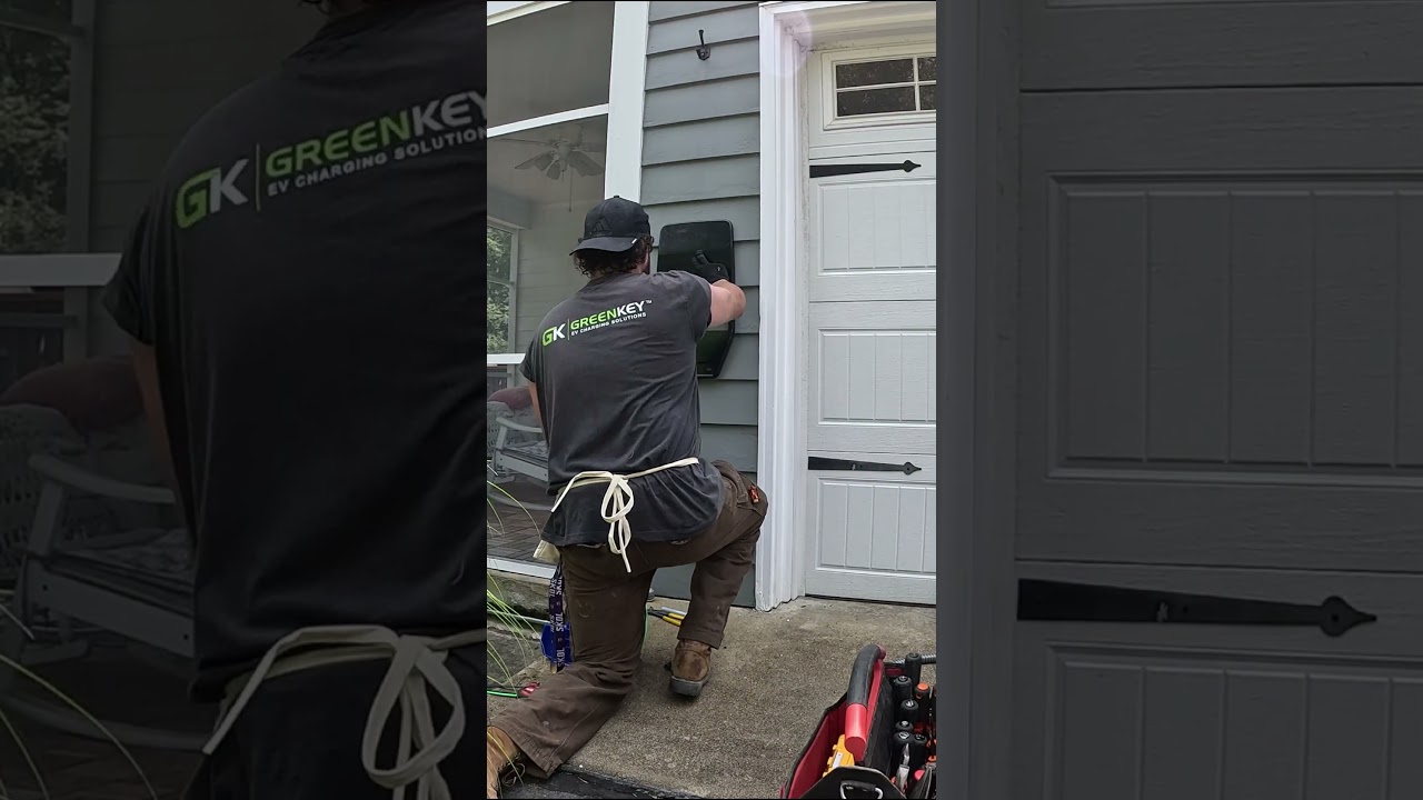 EV Charger Install in 30 Seconds ⚡ Watch the Crew Work