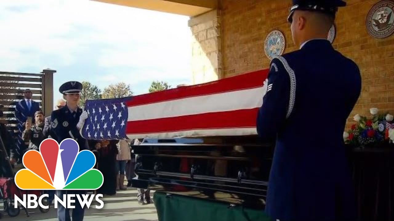 Crowds Attend Funeral For Vietnam Veteran With No Next Of Kin | NBC News Crowds Attend Funeral For Vietnam Veteran With No Next Of Kin | NBC News