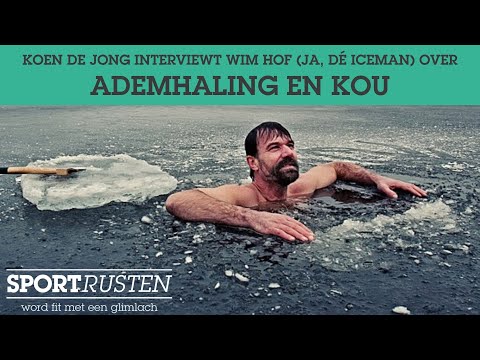 Koen de Jong interviewt Wim Hof over ademhaling en kou