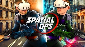 BEST Mixed Reality VR Shooter?! | Spatial Ops Gameplay (Meta Quest 3, Meta Quest 3S)
