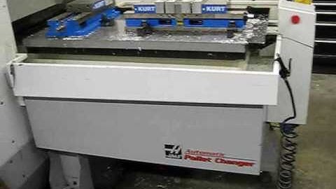 2000 Haas VF-3D/APC with 15000 RPM & 1200 IPM Rapids from Meridian Machinery, Inc. 262-854-5054