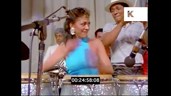 Francisco Aguabella Performing With Sheila E, Afro...