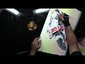 Takaaki nakagami lcr honda 2020  watercolor timelapse