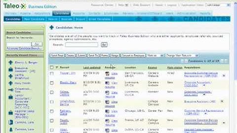 Online Recruitment and Hiring Process Details