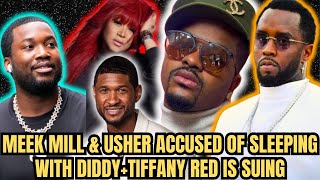 New lawsuit details: Meek Mill & Usher freak-off with Diddy+Tiffany Red is suing #fullbreakdown