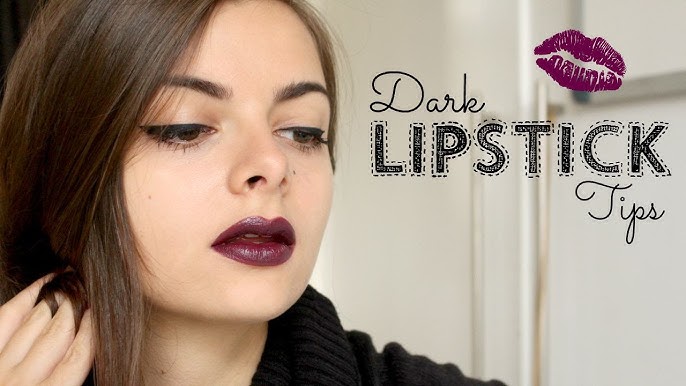 Dark Lipstick Makeup Tutorial