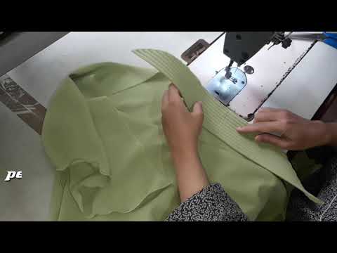 Cara mudah  menjahit kerudung (menjahit pet khimar)