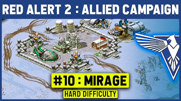Red Alert 2 - Allied Mission 10 Mirage - Hard Difficulty - Under Par Time