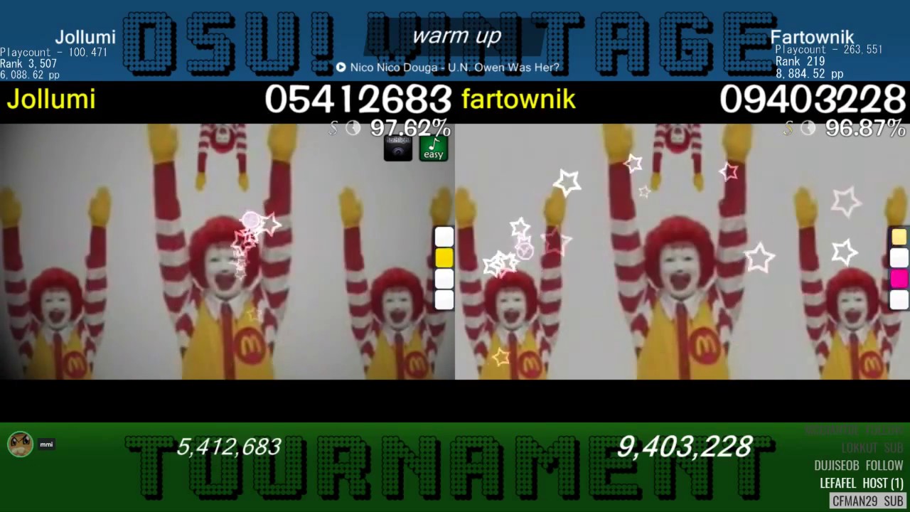 osu! Vintage tourney 2 | 2nd  Round | Jollumi vs Fartownik