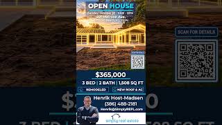 🏡 $365K Remodeled Home in Ormond Beach, FL | Open House at 201 Melrose Ave! #aishorts #openhouse