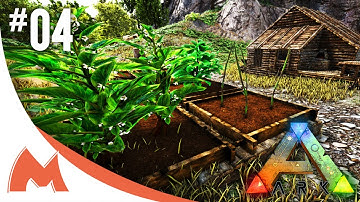Building a Farm & expanding the Base! - ARK: Crystal Isles (EP 4)