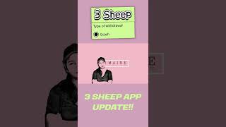 3 Sheep App Update! Need to TOP UP?! screenshot 1