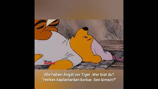 Winnie Puuh trifft Tigger🐯🐻#tiger #hallo#keşfet#short#gerade #pooh