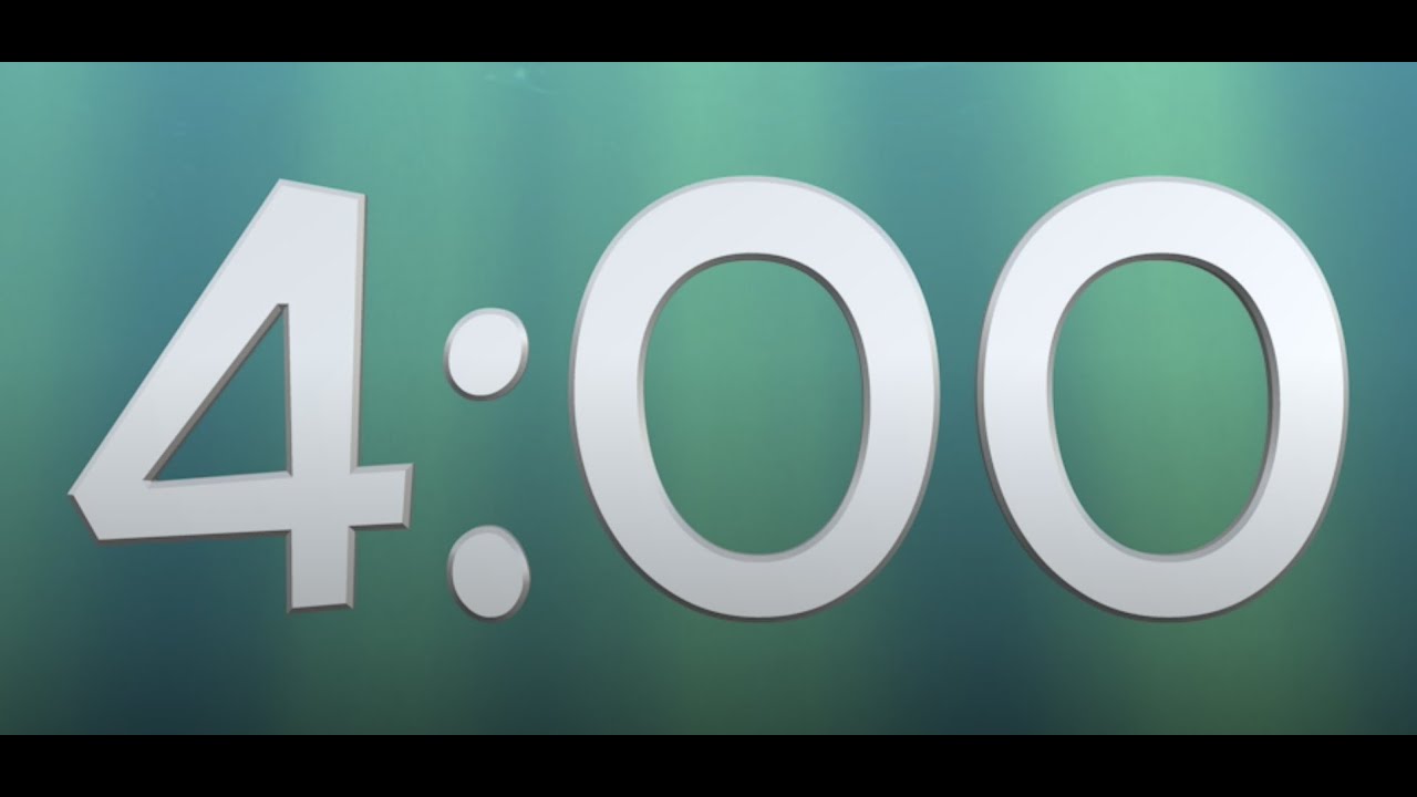 4 Minute Timer YouTube