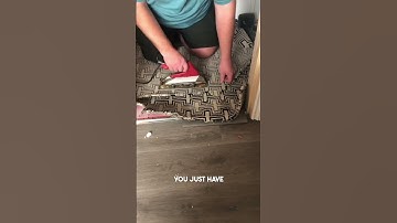 Damaged Carpet Can Be Easily Repaired  #shorts #teirnanmccorkell