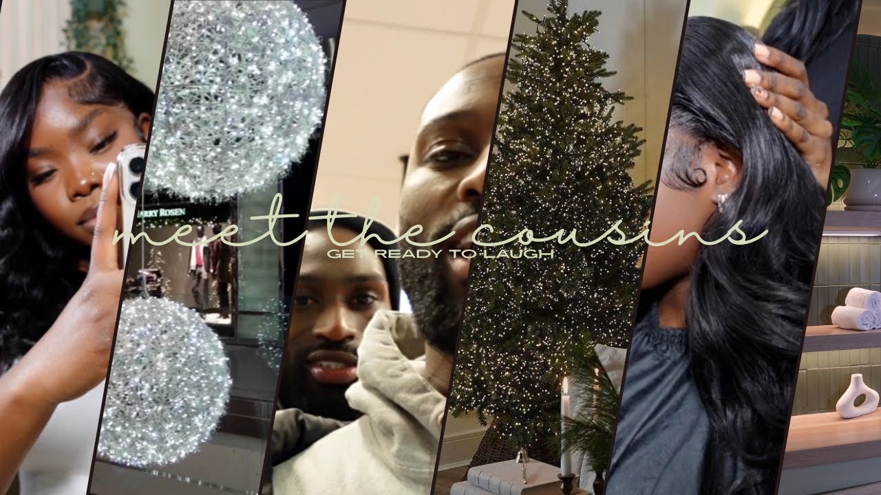 meet the cousins... montreal + hair appointment + condo tour + shopping