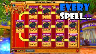 Wizard101: What MAXXING EVERY SPELL Looks Like Now...