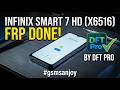 Infinix Smart 7 HD (X6516) Frp Done by Dft Pro #gsmsanjoy
