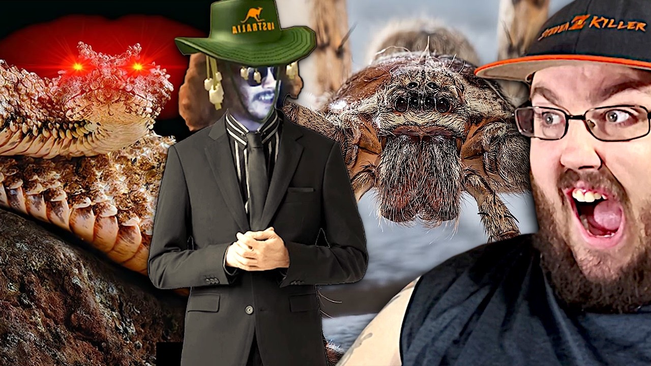 Certified Australia Moments Australia's SCARIEST spider has a secret... SNAKES | More Parz REACTION!