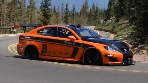 Pikes Peak Hill Climb 2012 - Ken Gushi / Lexus IS F CCS-R Concept
