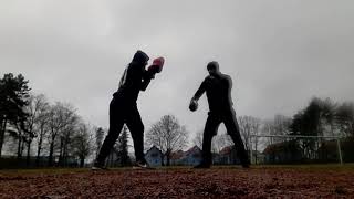 Train Hard Fight Easy Sert Çalış Kolay Dövüş