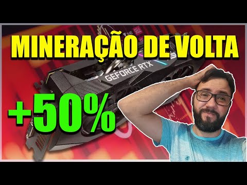 (ENTENDA) MINERAÇÃO VOLTANDO! PREÇO DA PLACAS DE VIDEO PODE SUBIR NOVAMENTE?  #mineraçãoetherium