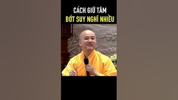 Cách Giữ Tâm Bớt suy Nghĩ Nhiều  #loiphatday #thichphaphoa