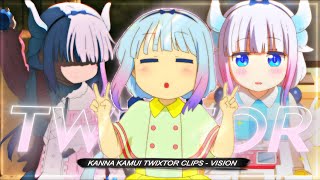 Kanna Kamui Twixtor Clips 4K Quality Cc Miss Kobayashis Dragon Maid