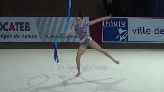 Adilya TLEKENOVA (KAZ) ribbon - 2019 Thiais AA