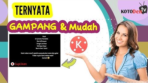 CARA MEMBUAT TEXT BERJALAN DI KINEMASTER DI HP ANDROID |KINEMASTER EDITING TUTORIAL