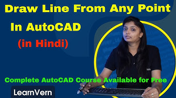 How to Draw Circle using Tangent OSNAP Function Key | Draw Line From Any Point | Full Hindi Tutorial