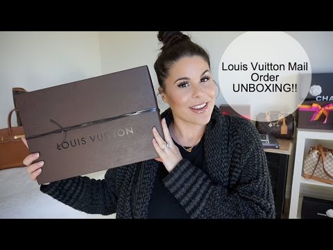 Louis Vuitton Mail Order UNBOXING 2016♡ 