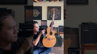 Gitar Akustik Elektrik Merk Cort CEC7 Second Hand Terawat dengan Baik #akustik #akustikelektrik