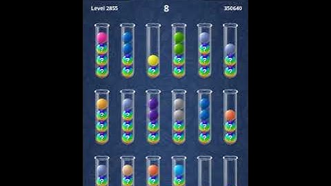 Ball Sort : Puzzle game Level 2851 - 2860 Walkthrough | PuzzleChallenge ✔️