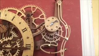 Brian Laws woodenclocks-Clock 22 Slow Motion